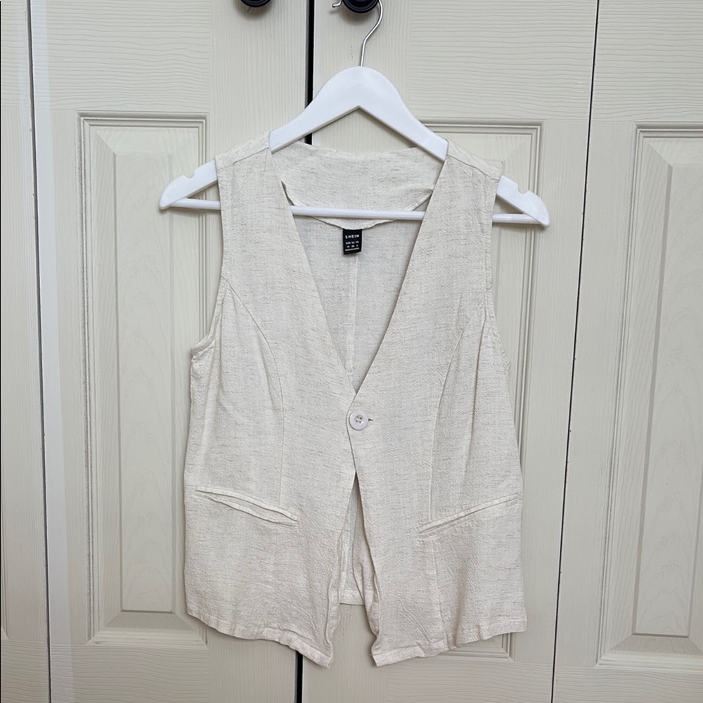 SHEIN Cream Tank Top